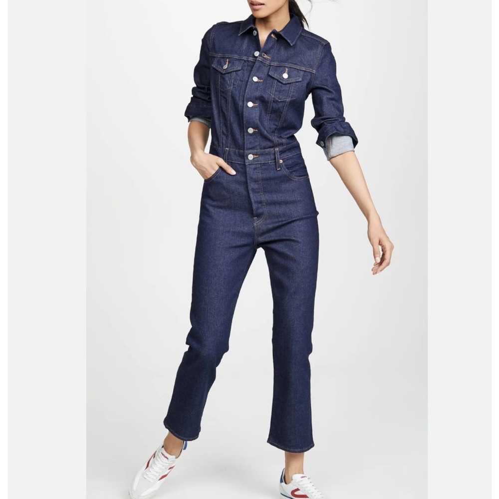Levi’s Dark Wash Denim Jumpsuit